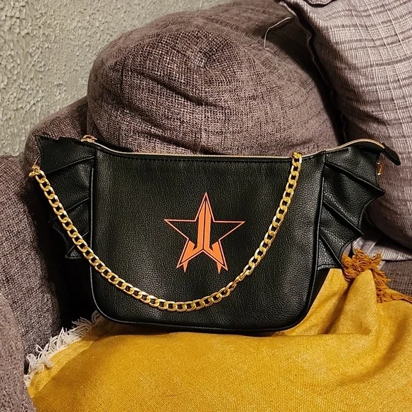 Jeffrey Stars Bat Bag NWOT W/Unbranded Chain - Picture 1 of 9